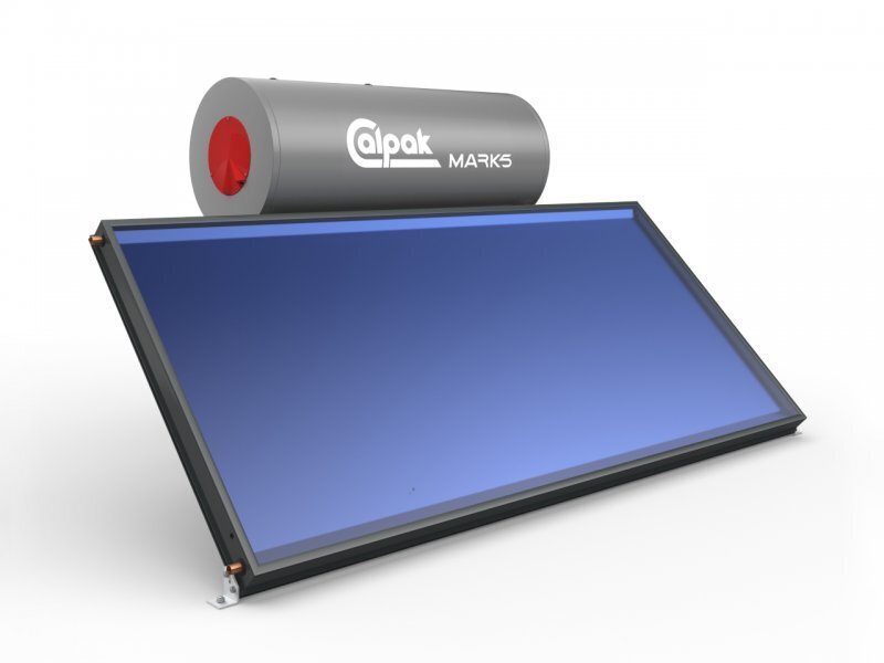 Calpak Mark5 Ηλιακός θερμοσίφωνας 160/2,6Η Διπλής ενέργειας