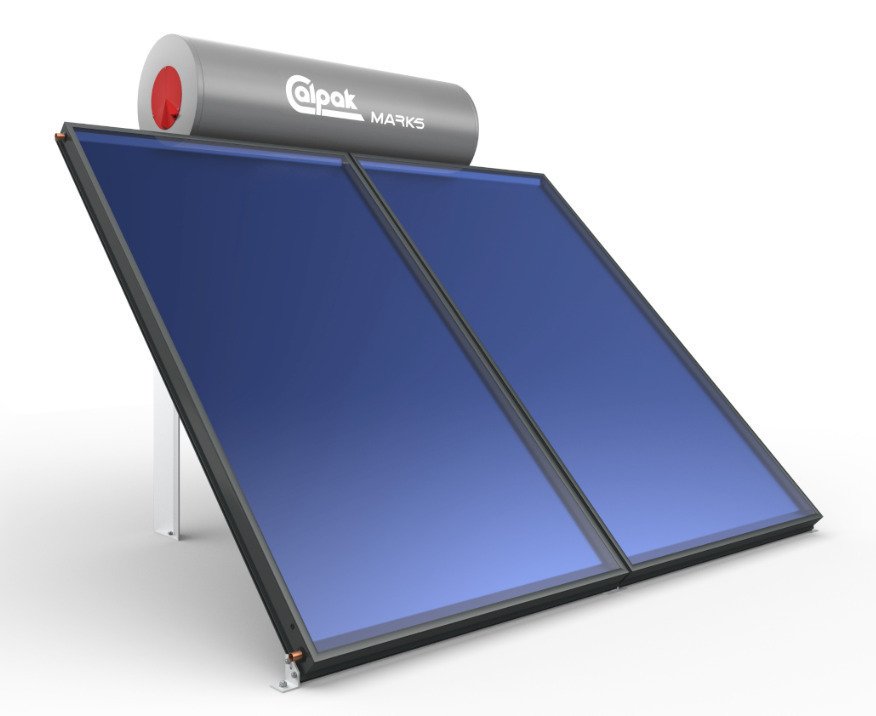 Calpak Mark5 Ηλιακός θερμοσίφωνας 200/4.2 Τριπλής ενέργειας Α/Θ