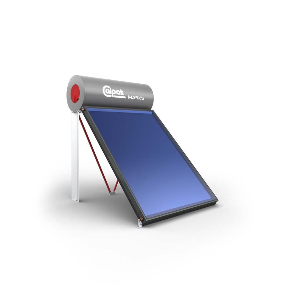 Calpak Mark5 Ηλιακός θερμοσίφωνας 125/2.1 Διπλής ενέργειας